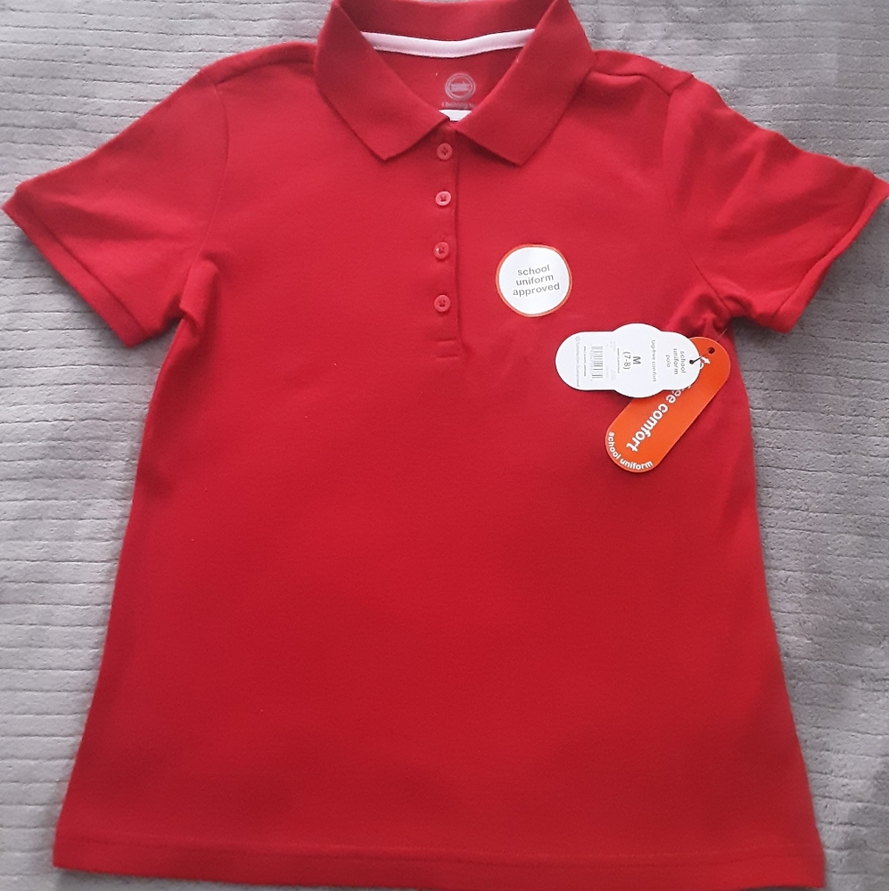 Girl uniform polo